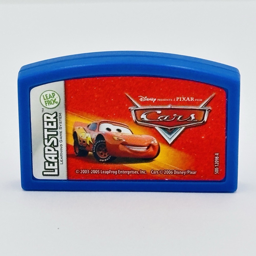 Leapfrog Leapster CARS Learning Game Pixar Disney Multiple Skill Levels